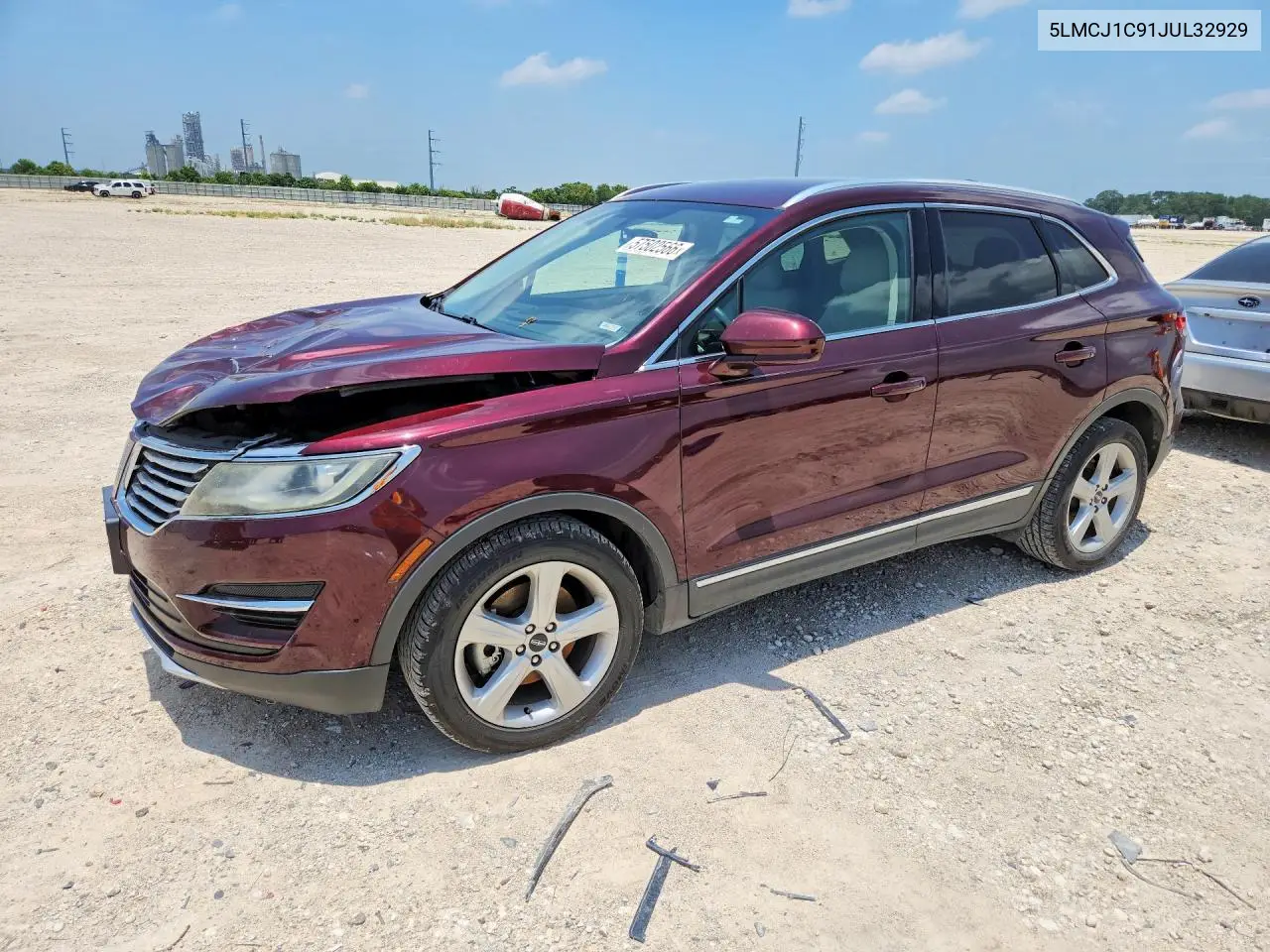 2018 Lincoln Mkc Premiere VIN: 5LMCJ1C91JUL32929 Lot: 57502566