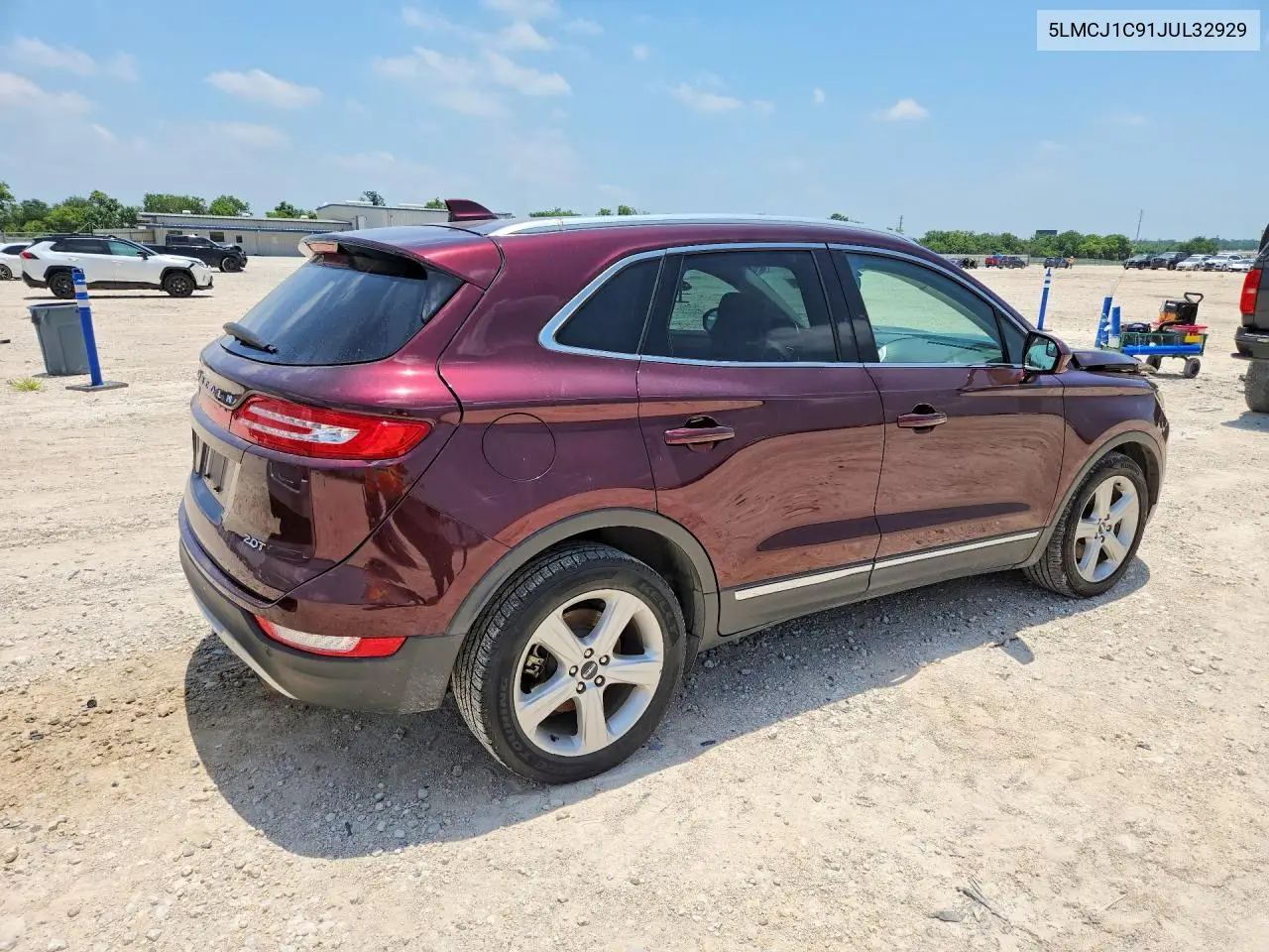 2018 Lincoln Mkc Premiere VIN: 5LMCJ1C91JUL32929 Lot: 57502566