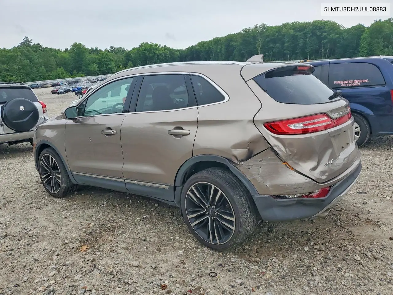 2018 Lincoln Mkc Reserve VIN: 5LMTJ3DH2JUL08883 Lot: 58424216