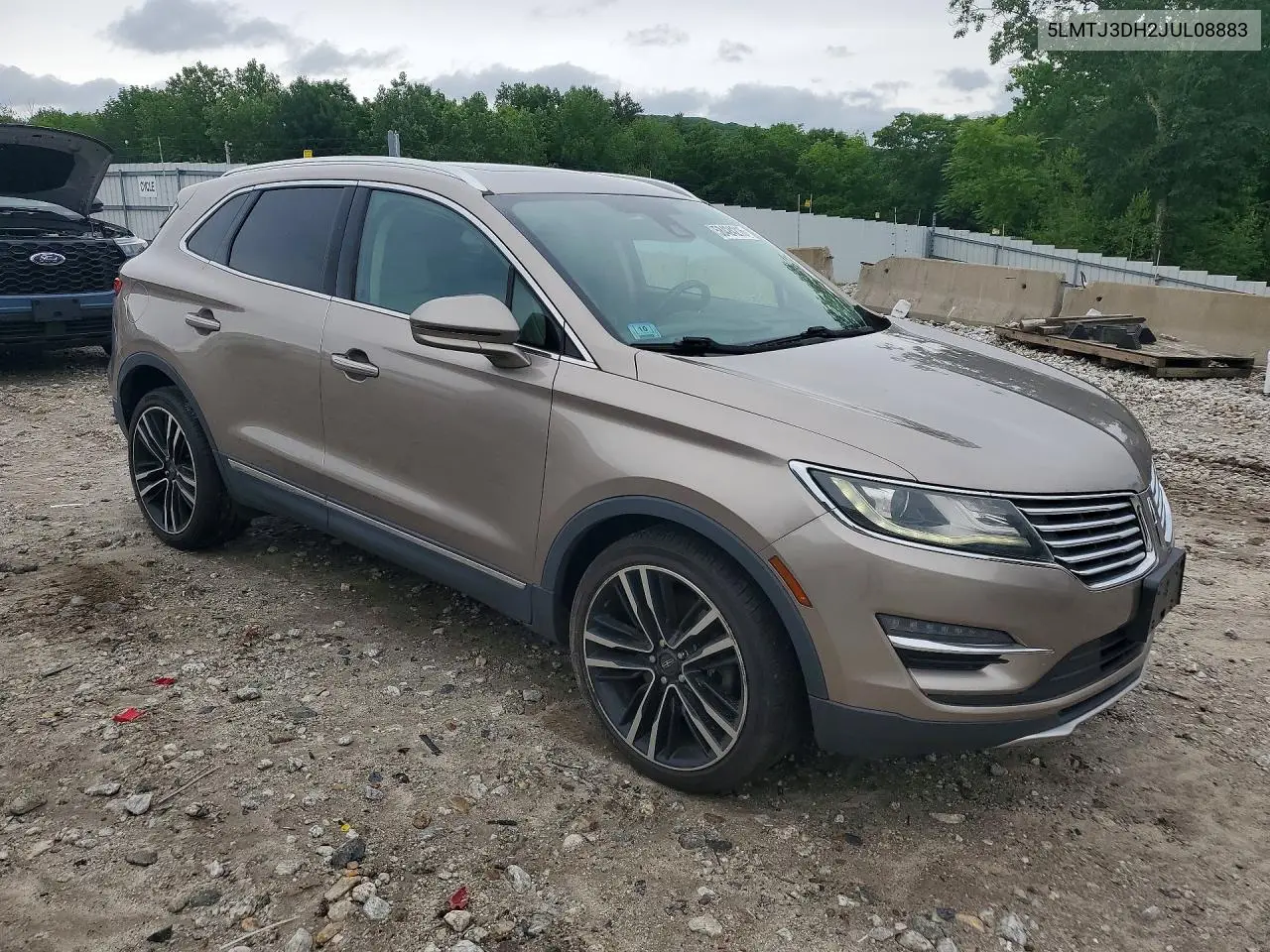 2018 Lincoln Mkc Reserve VIN: 5LMTJ3DH2JUL08883 Lot: 58424216