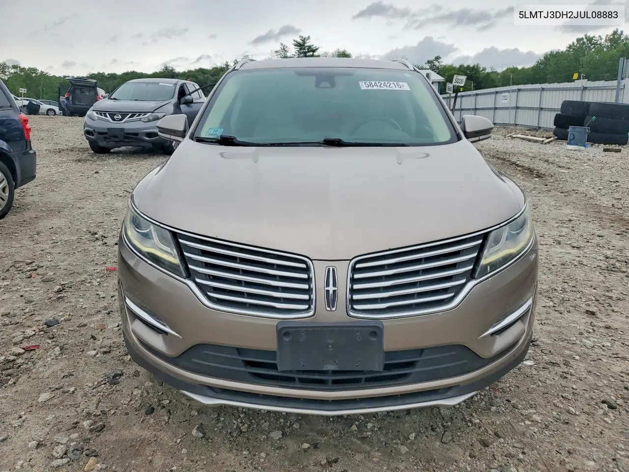 2018 Lincoln Mkc Reserve VIN: 5LMTJ3DH2JUL08883 Lot: 58424216
