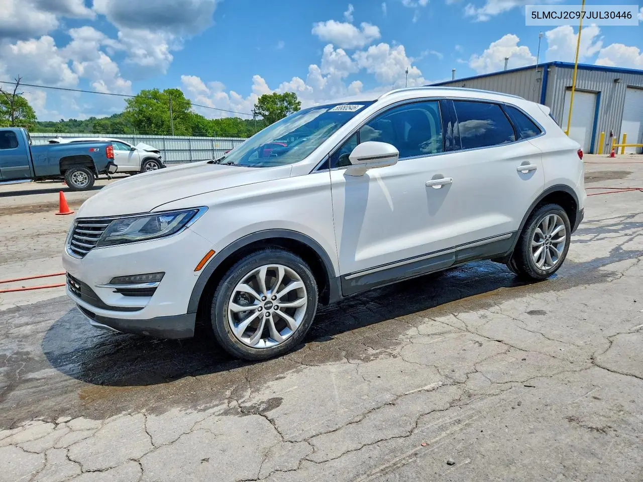 2018 Lincoln Mkc Select VIN: 5LMCJ2C97JUL30446 Lot: 58980546