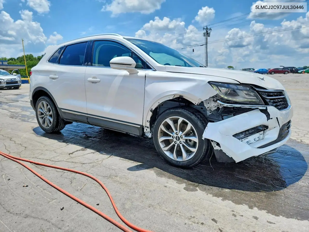 2018 Lincoln Mkc Select VIN: 5LMCJ2C97JUL30446 Lot: 58980546