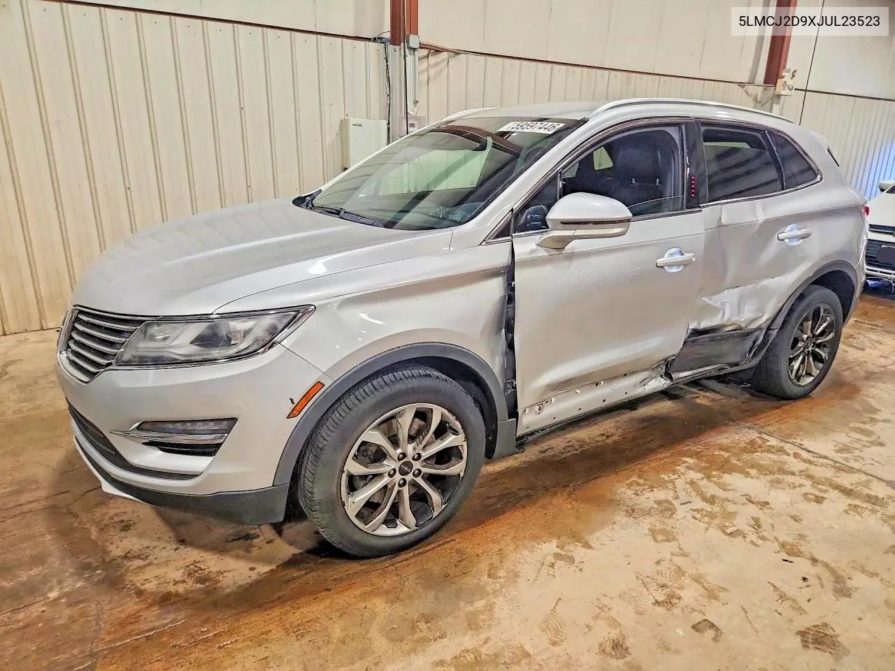2018 Lincoln Mkc Select VIN: 5LMCJ2D9XJUL23523 Lot: 59597446