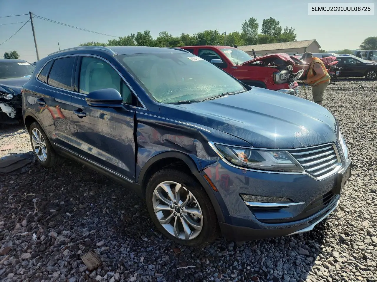 2018 Lincoln Mkc Select VIN: 5LMCJ2C90JUL08725 Lot: 59624676