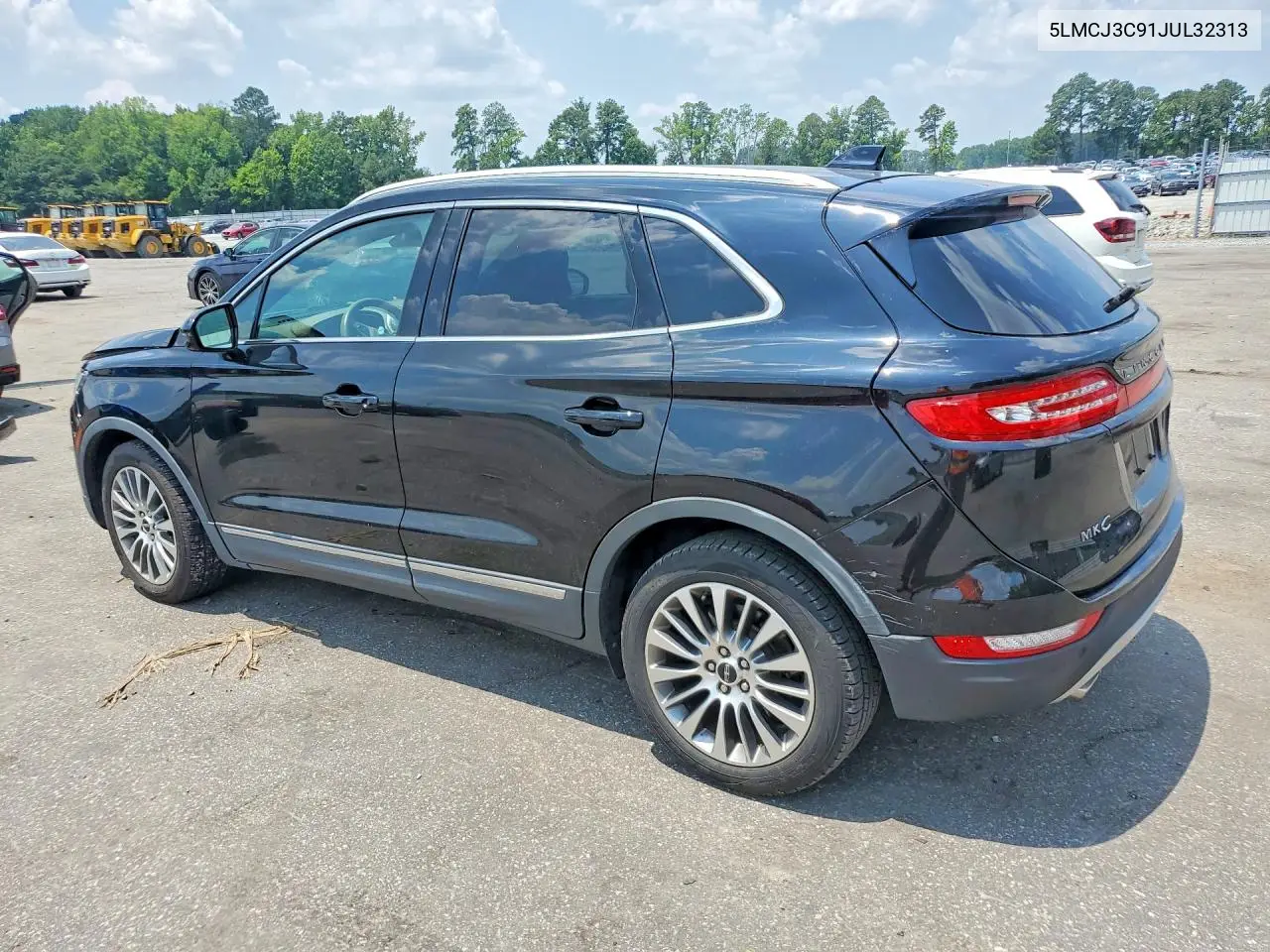 2018 Lincoln Mkc Reserve VIN: 5LMCJ3C91JUL32313 Lot: 59955716