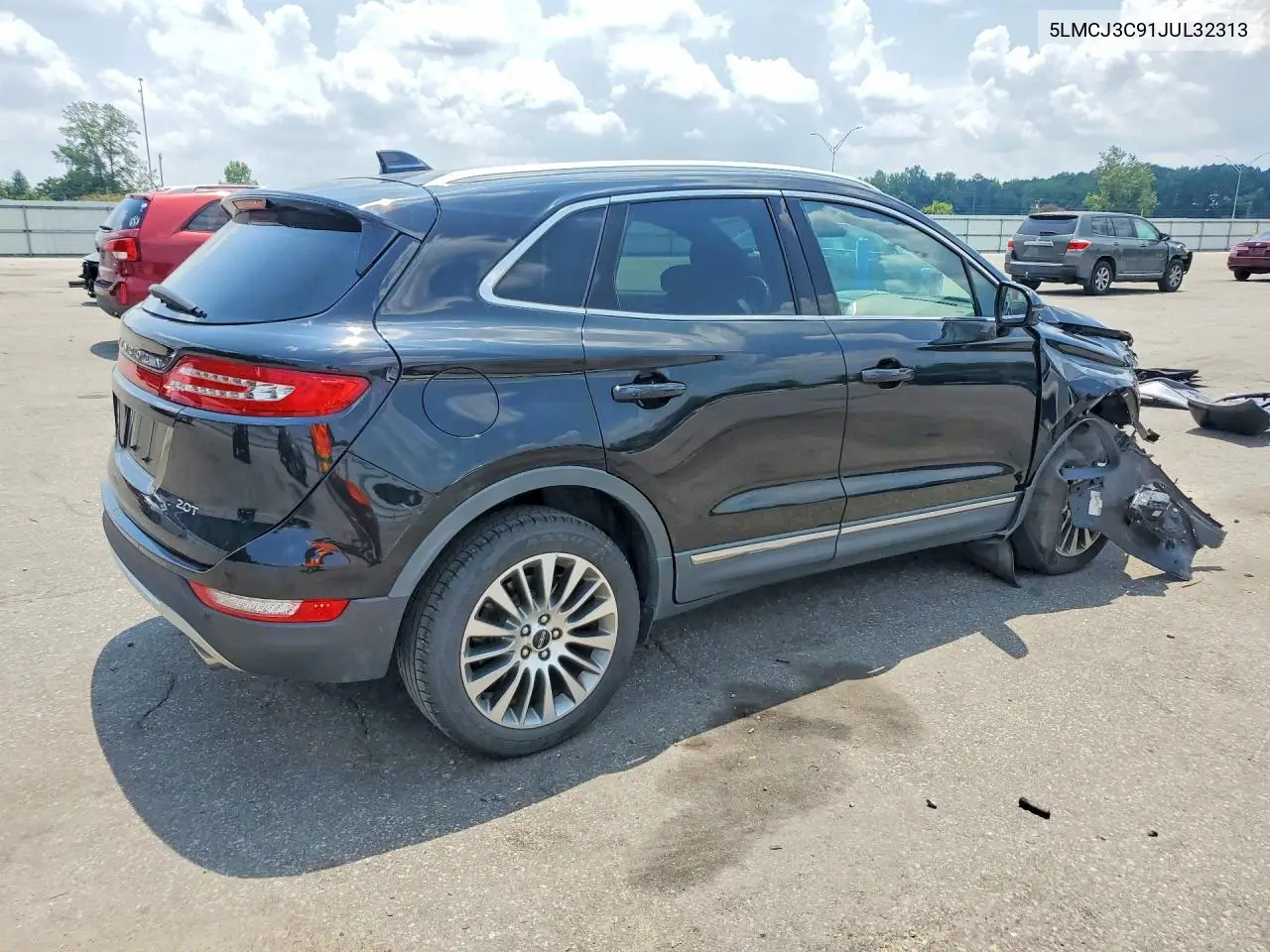 2018 Lincoln Mkc Reserve VIN: 5LMCJ3C91JUL32313 Lot: 59955716