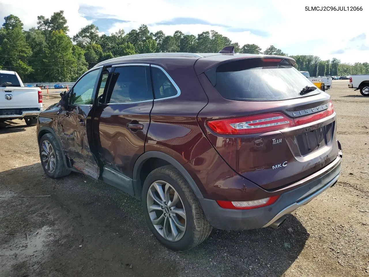 2018 Lincoln Mkc Select VIN: 5LMCJ2C96JUL12066 Lot: 60023186