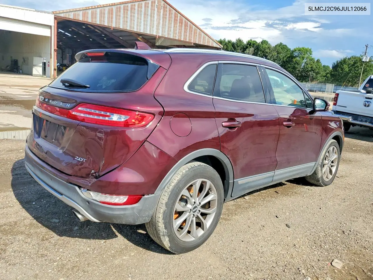 2018 Lincoln Mkc Select VIN: 5LMCJ2C96JUL12066 Lot: 60023186