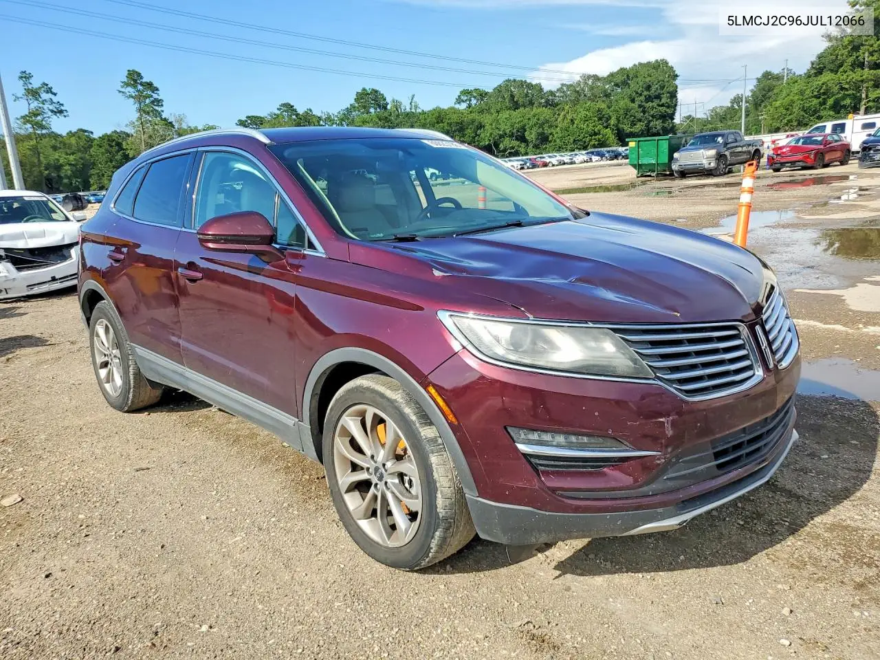 2018 Lincoln Mkc Select VIN: 5LMCJ2C96JUL12066 Lot: 60023186