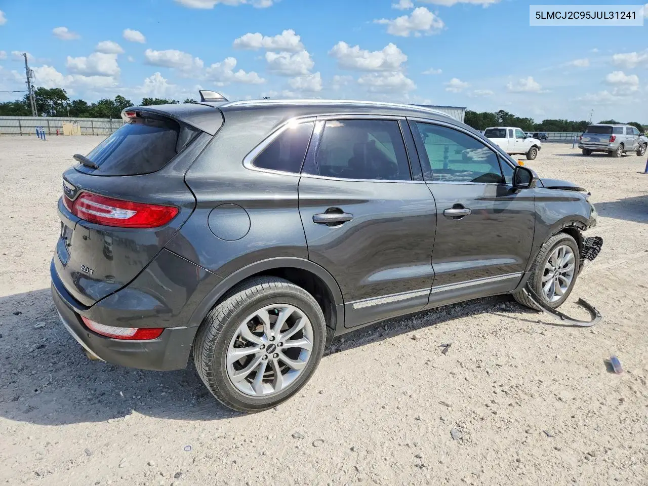 2018 Lincoln Mkc Select VIN: 5LMCJ2C95JUL31241 Lot: 60267526