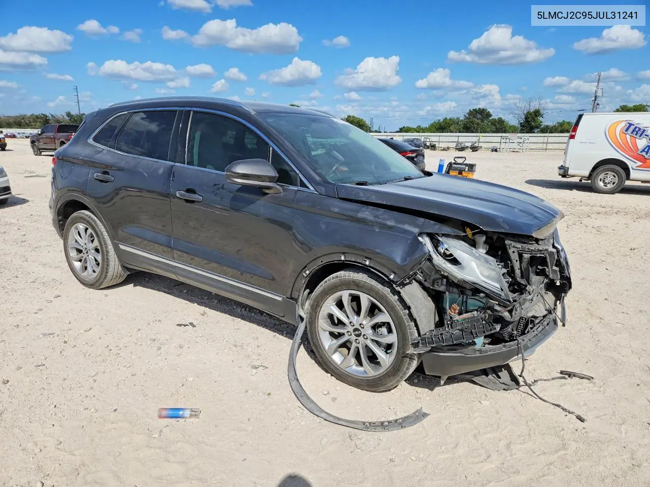 2018 Lincoln Mkc Select VIN: 5LMCJ2C95JUL31241 Lot: 60267526