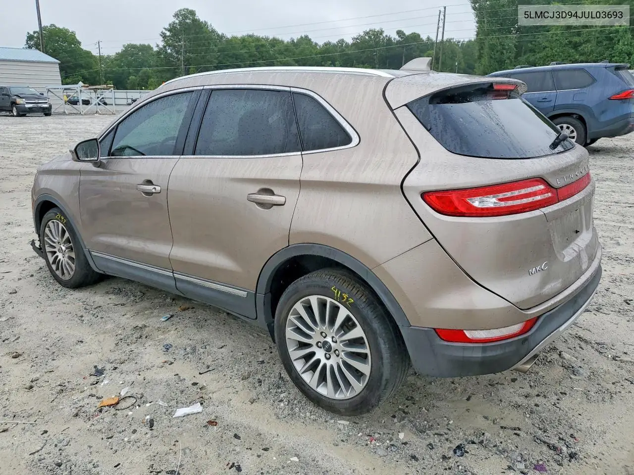 2018 Lincoln Mkc Reserve VIN: 5LMCJ3D94JUL03693 Lot: 60609066