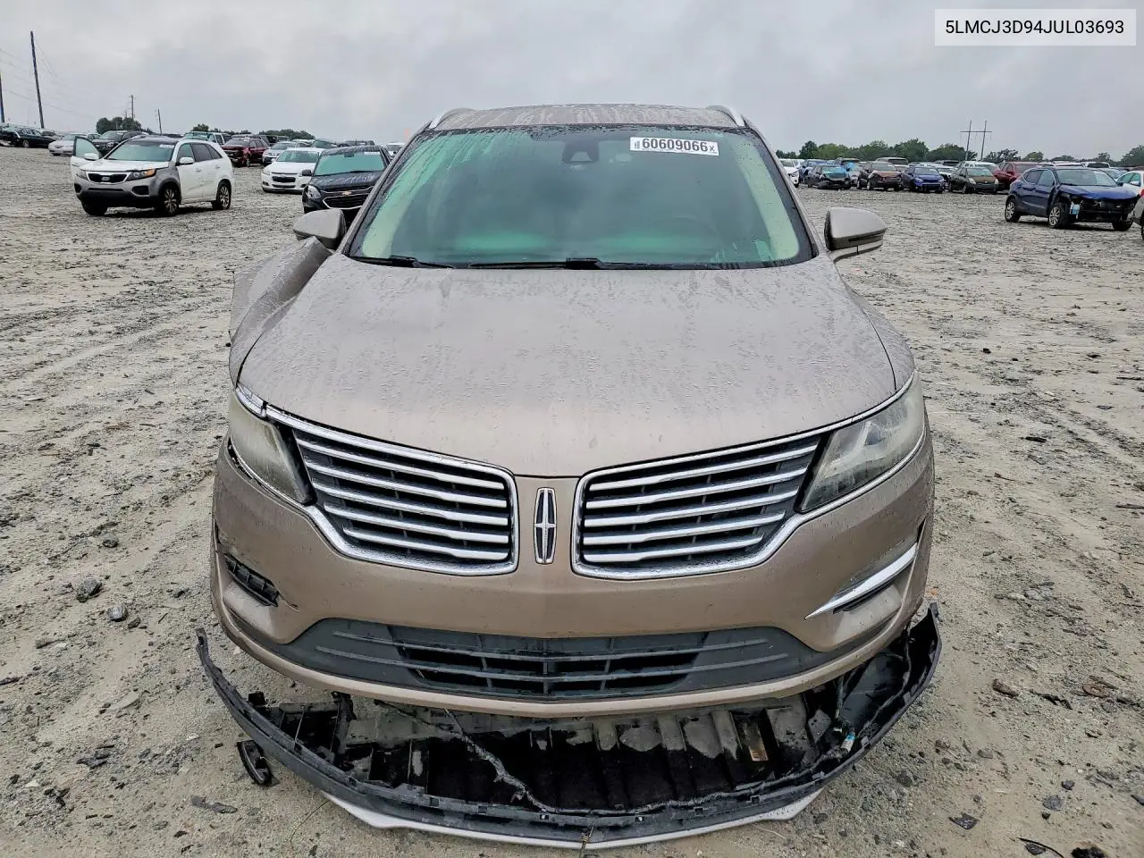 2018 Lincoln Mkc Reserve VIN: 5LMCJ3D94JUL03693 Lot: 60609066