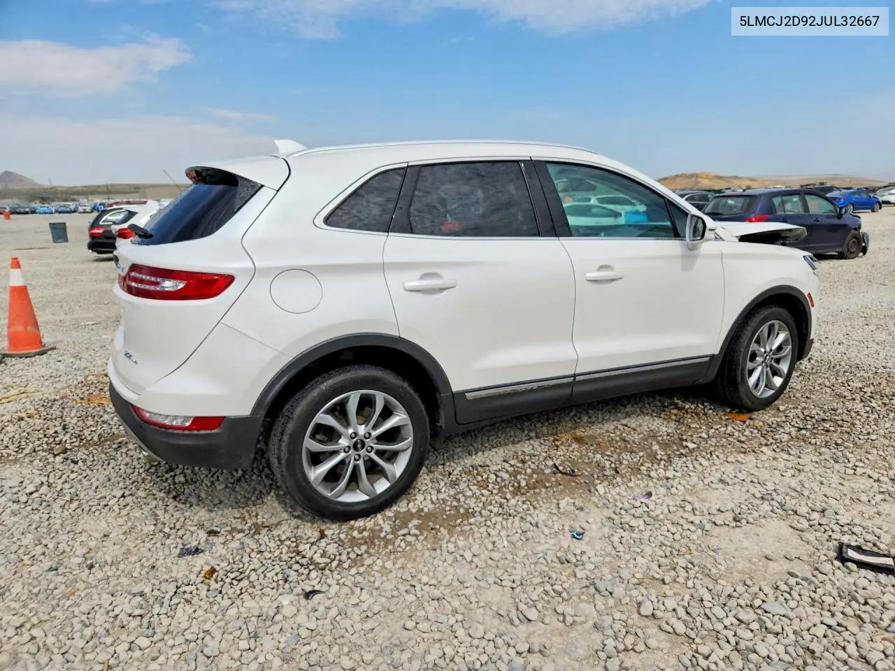 2018 Lincoln Mkc Select VIN: 5LMCJ2D92JUL32667 Lot: 60778226