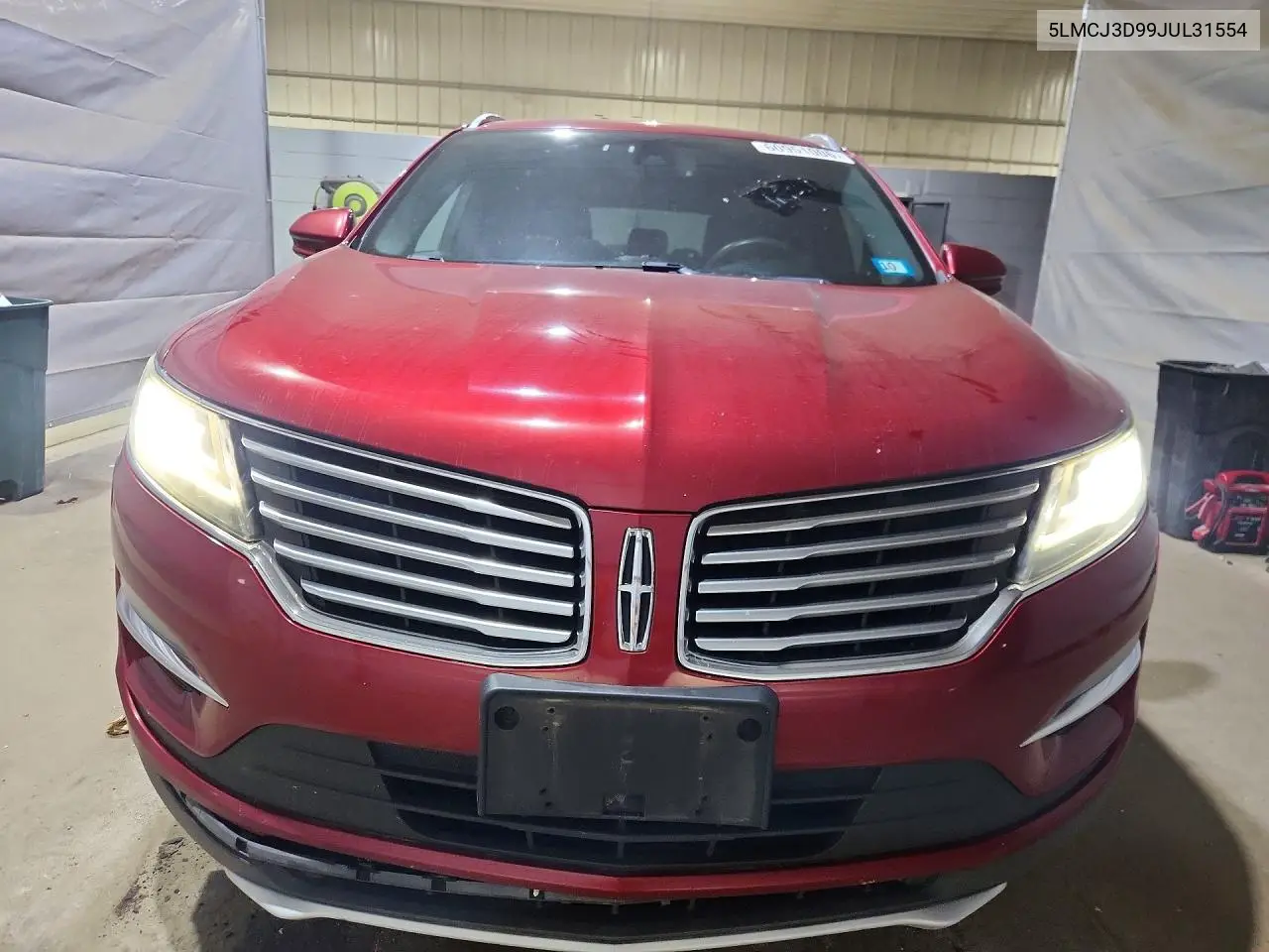 2018 Lincoln Mkc Reserve VIN: 5LMCJ3D99JUL31554 Lot: 60951006