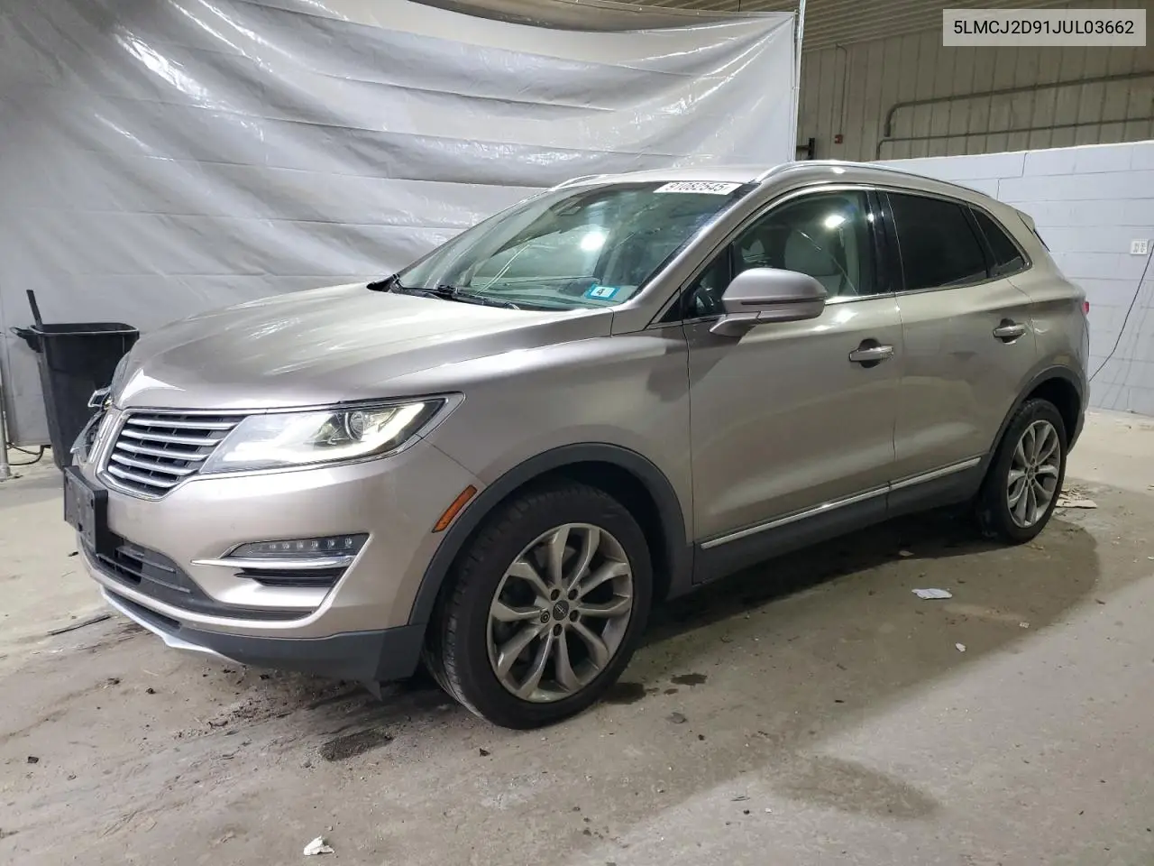 5LMCJ2D91JUL03662 2018 Lincoln Mkc Select