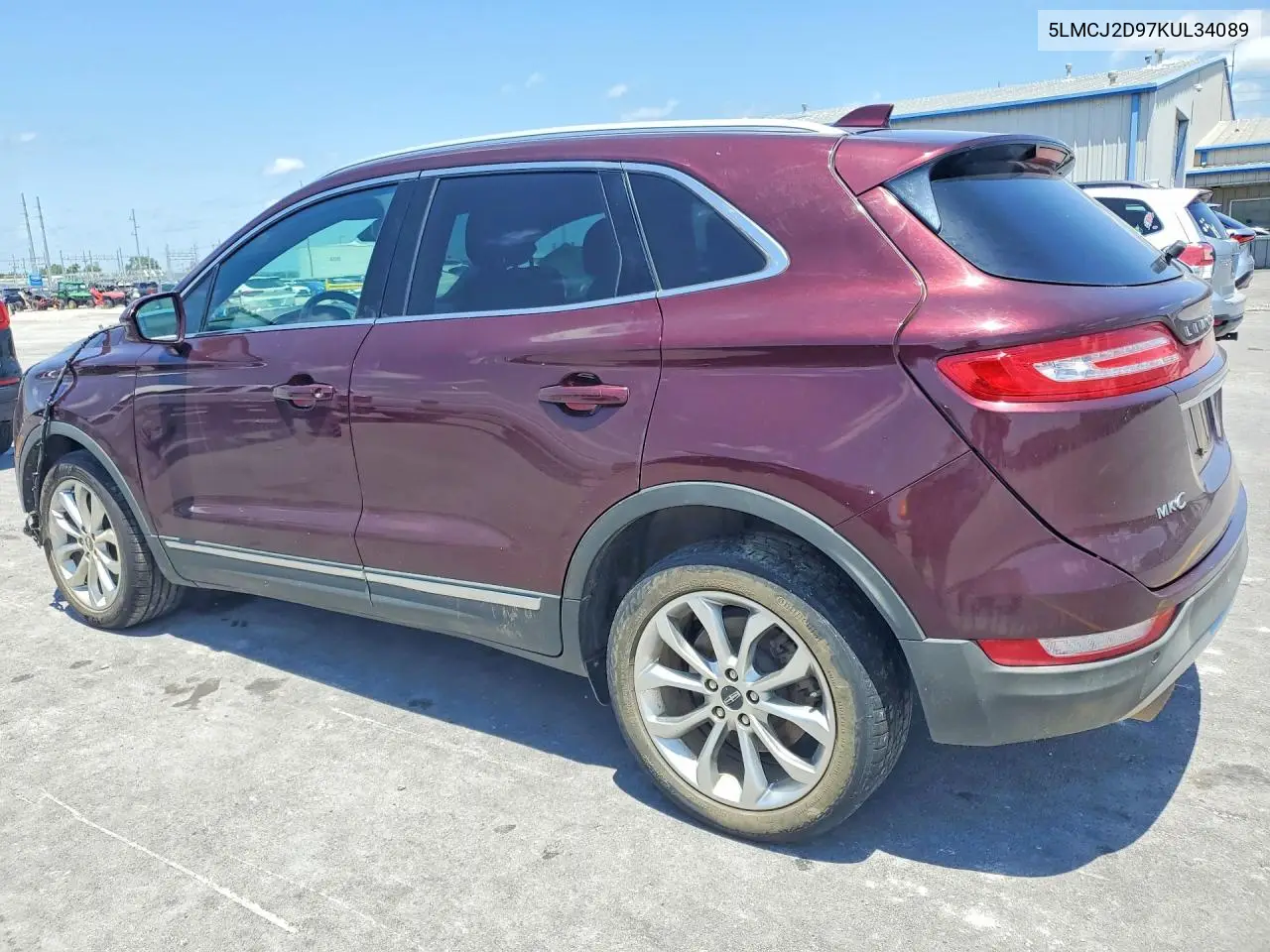 2019 Lincoln Mkc Select VIN: 5LMCJ2D97KUL34089 Lot: 56333346