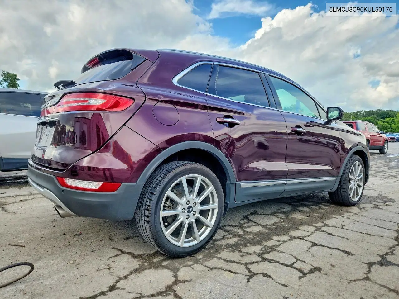 2019 Lincoln Mkc Reserve VIN: 5LMCJ3C96KUL50176 Lot: 56420456