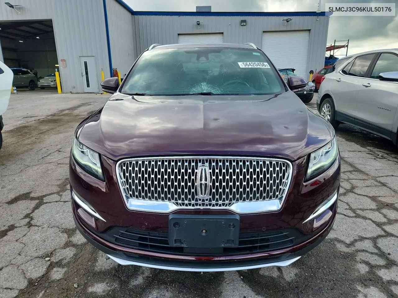 2019 Lincoln Mkc Reserve VIN: 5LMCJ3C96KUL50176 Lot: 56420456