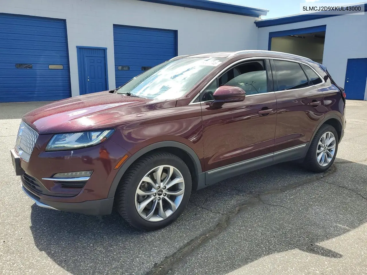 2019 Lincoln Mkc Select VIN: 5LMCJ2D9XKUL43000 Lot: 56525346