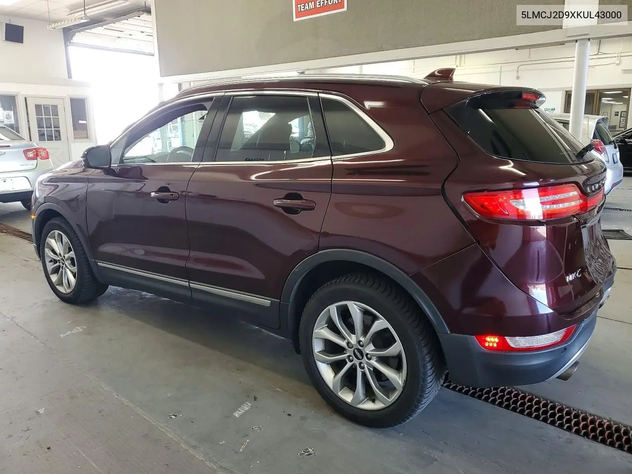 2019 Lincoln Mkc Select VIN: 5LMCJ2D9XKUL43000 Lot: 56525346