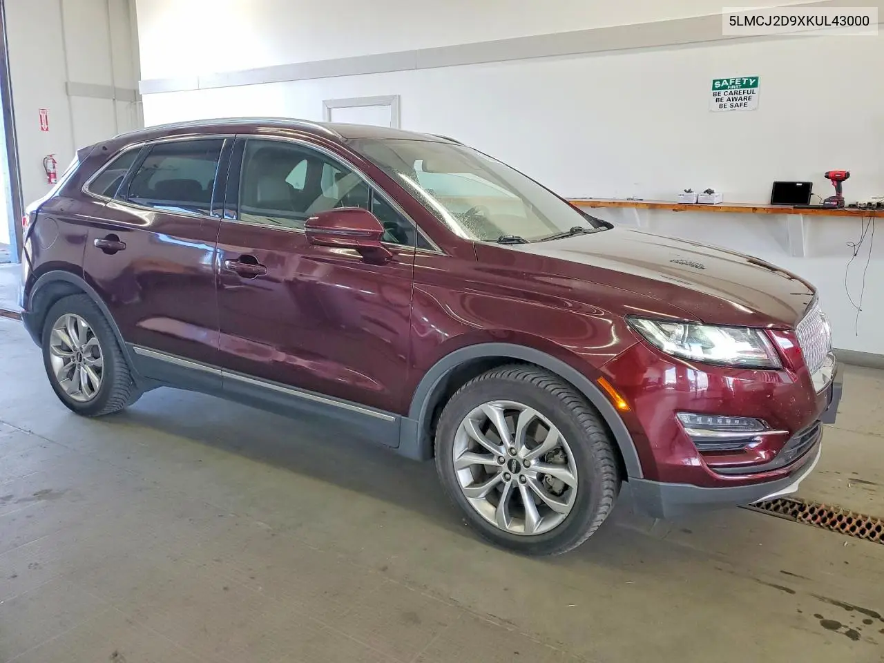 2019 Lincoln Mkc Select VIN: 5LMCJ2D9XKUL43000 Lot: 56525346