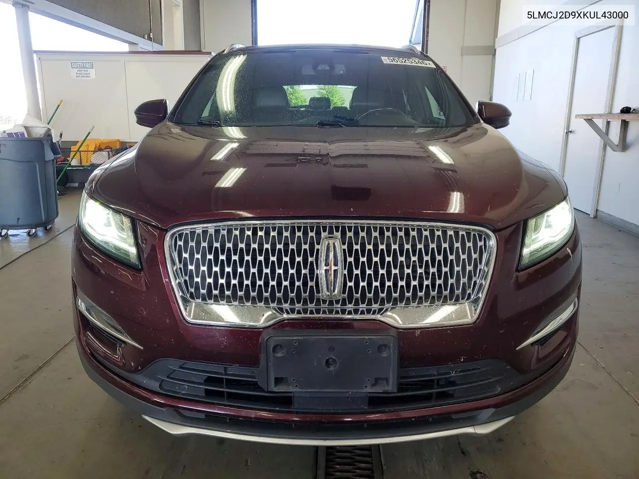 2019 Lincoln Mkc Select VIN: 5LMCJ2D9XKUL43000 Lot: 56525346