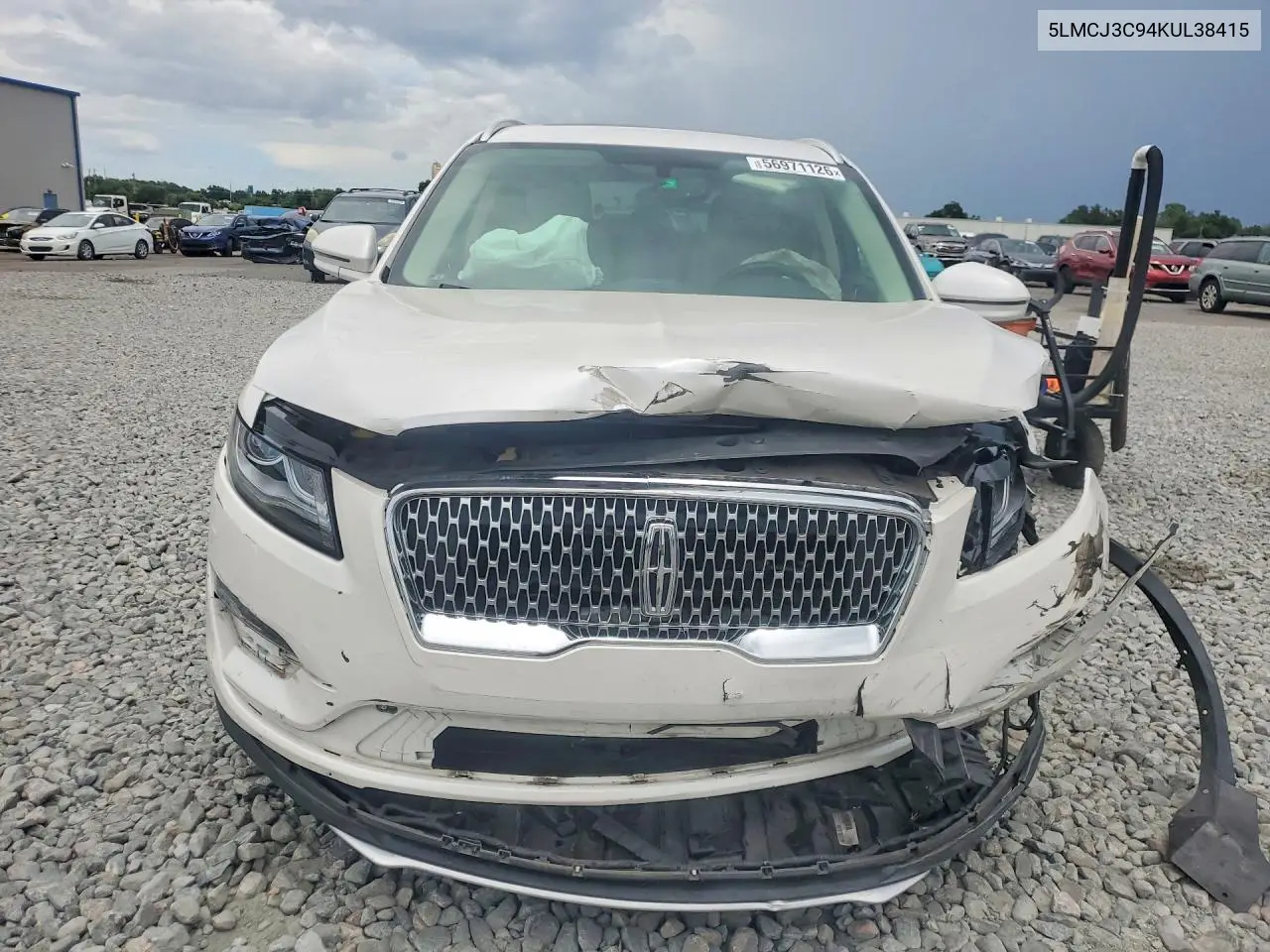 2019 Lincoln Mkc Reserve VIN: 5LMCJ3C94KUL38415 Lot: 56971126