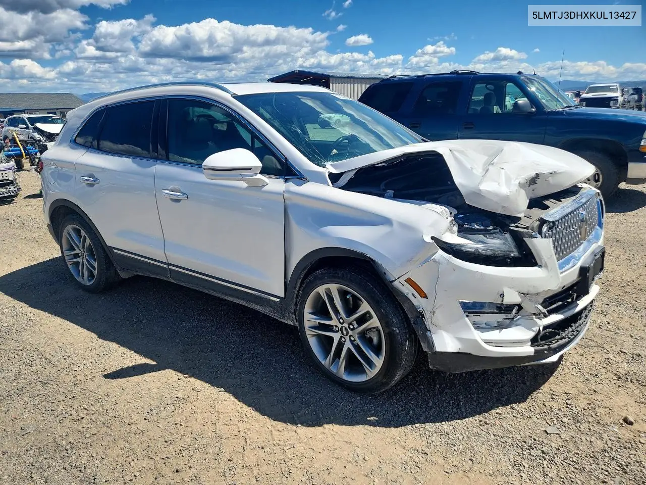 2019 Lincoln Mkc Reserve VIN: 5LMTJ3DHXKUL13427 Lot: 57332606