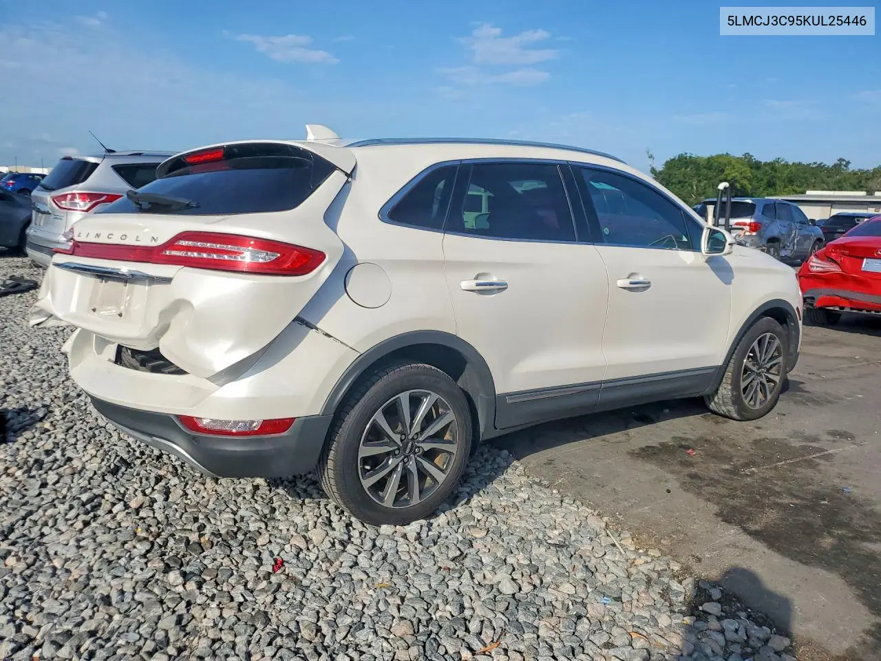 2019 Lincoln Mkc Reserve VIN: 5LMCJ3C95KUL25446 Lot: 57346396