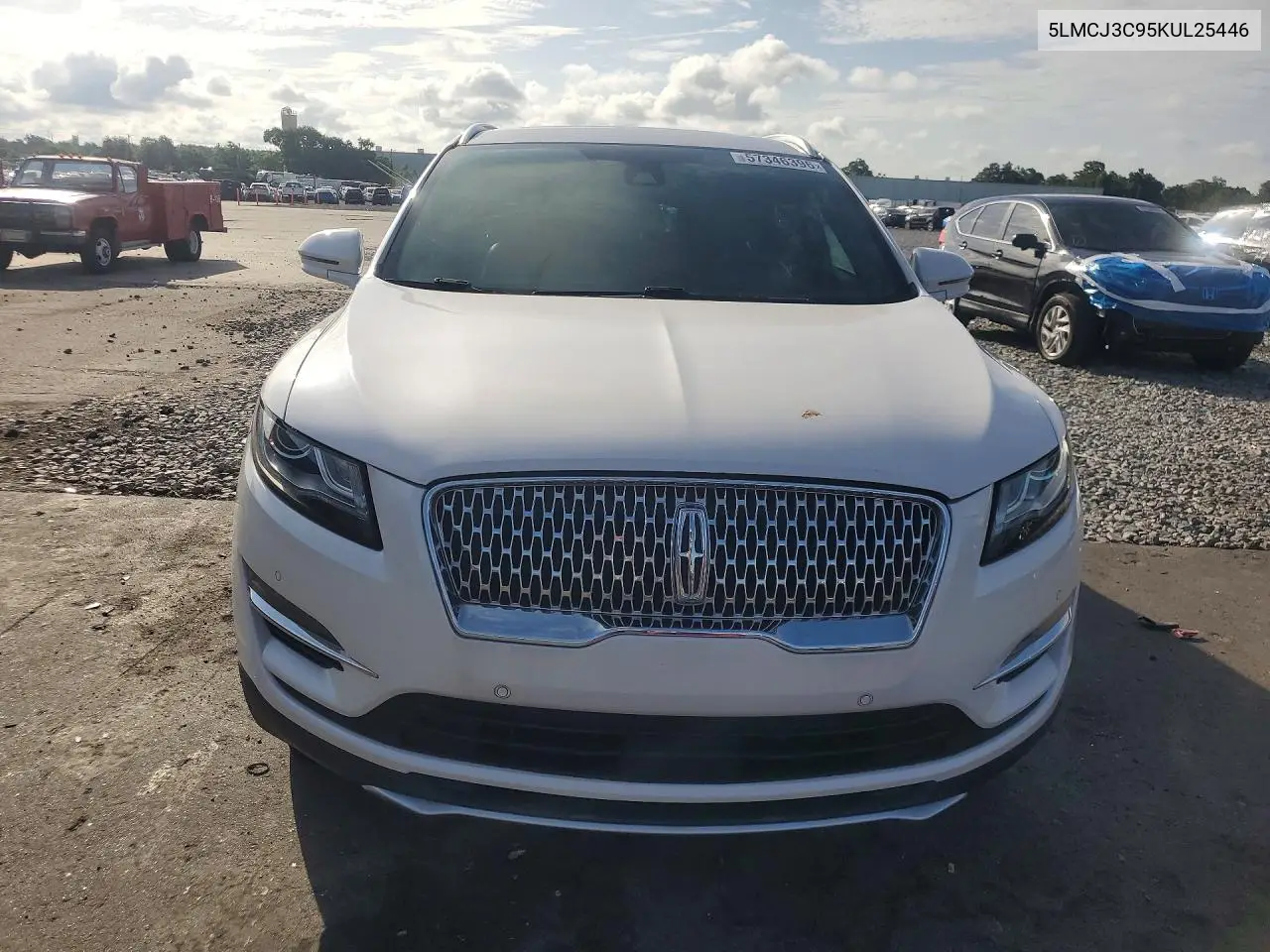 2019 Lincoln Mkc Reserve VIN: 5LMCJ3C95KUL25446 Lot: 57346396