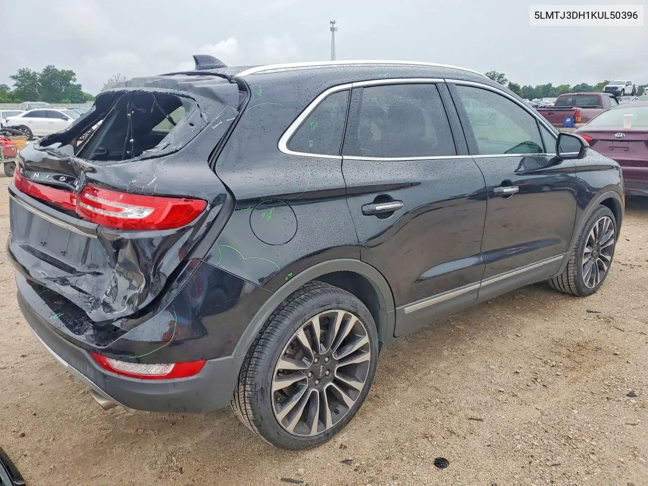 2019 Lincoln Mkc Reserve VIN: 5LMTJ3DH1KUL50396 Lot: 57373826