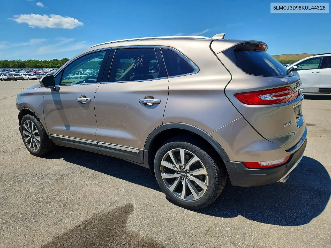 2019 Lincoln Mkc Reserve VIN: 5LMCJ3D98KUL44328 Lot: 57565776
