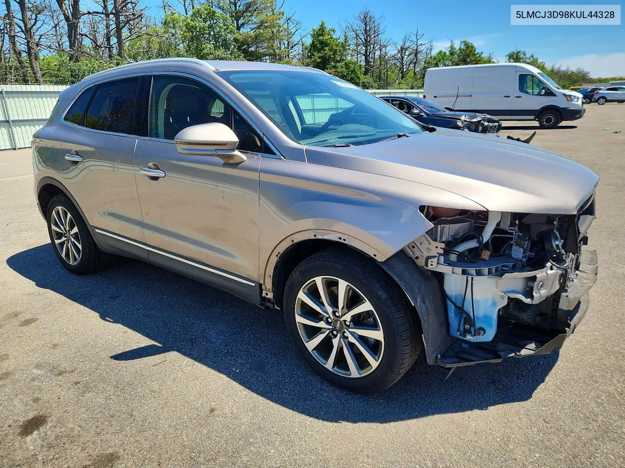 2019 Lincoln Mkc Reserve VIN: 5LMCJ3D98KUL44328 Lot: 57565776