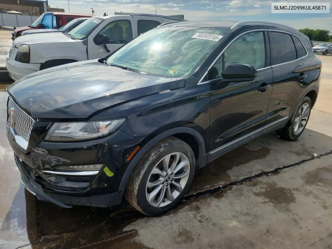 2019 Lincoln Mkc Select VIN: 5LMCJ2D99KUL45871 Lot: 58362316