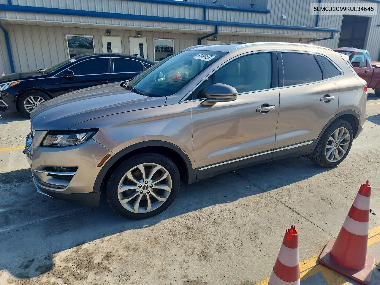 2019 Lincoln Mkc Select VIN: 5LMCJ2C99KUL34645 Lot: 58488466