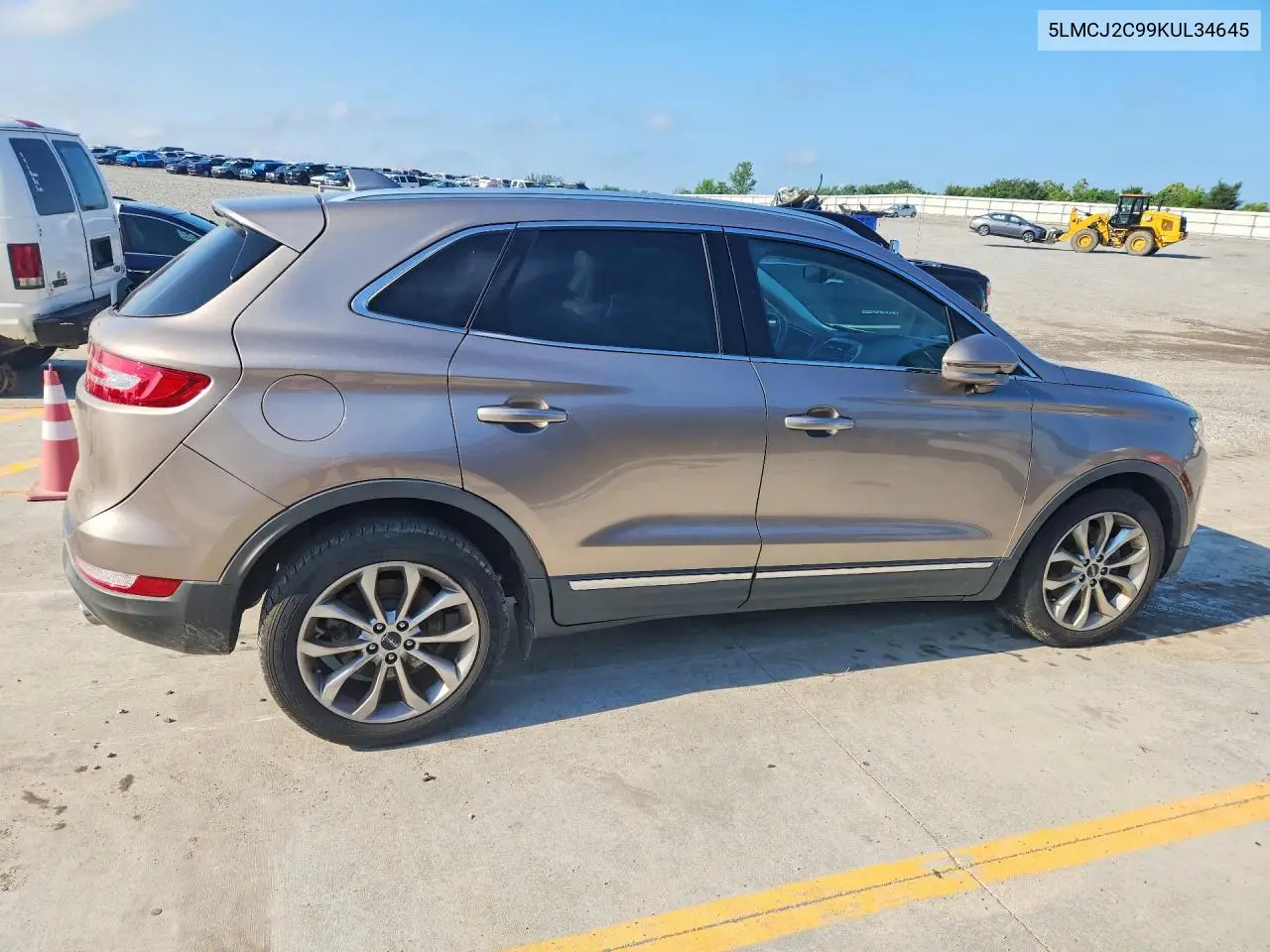 2019 Lincoln Mkc Select VIN: 5LMCJ2C99KUL34645 Lot: 58488466