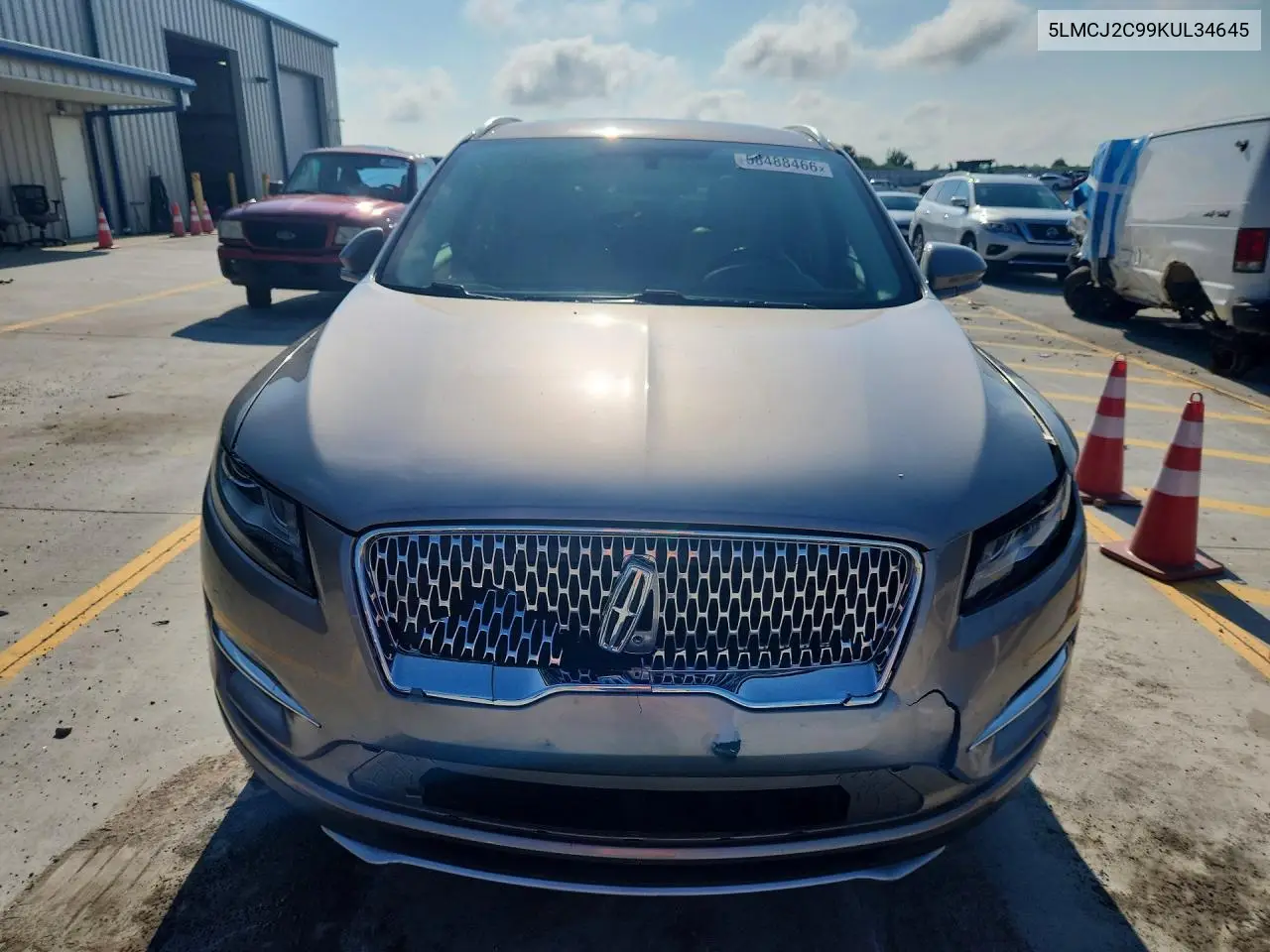 2019 Lincoln Mkc Select VIN: 5LMCJ2C99KUL34645 Lot: 58488466