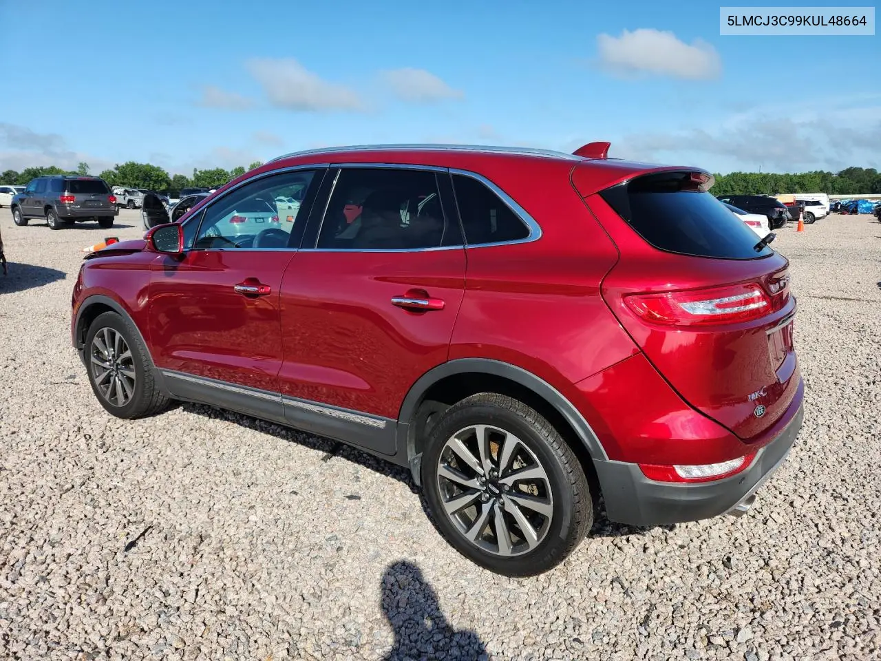 2019 Lincoln Mkc Reserve VIN: 5LMCJ3C99KUL48664 Lot: 58546056
