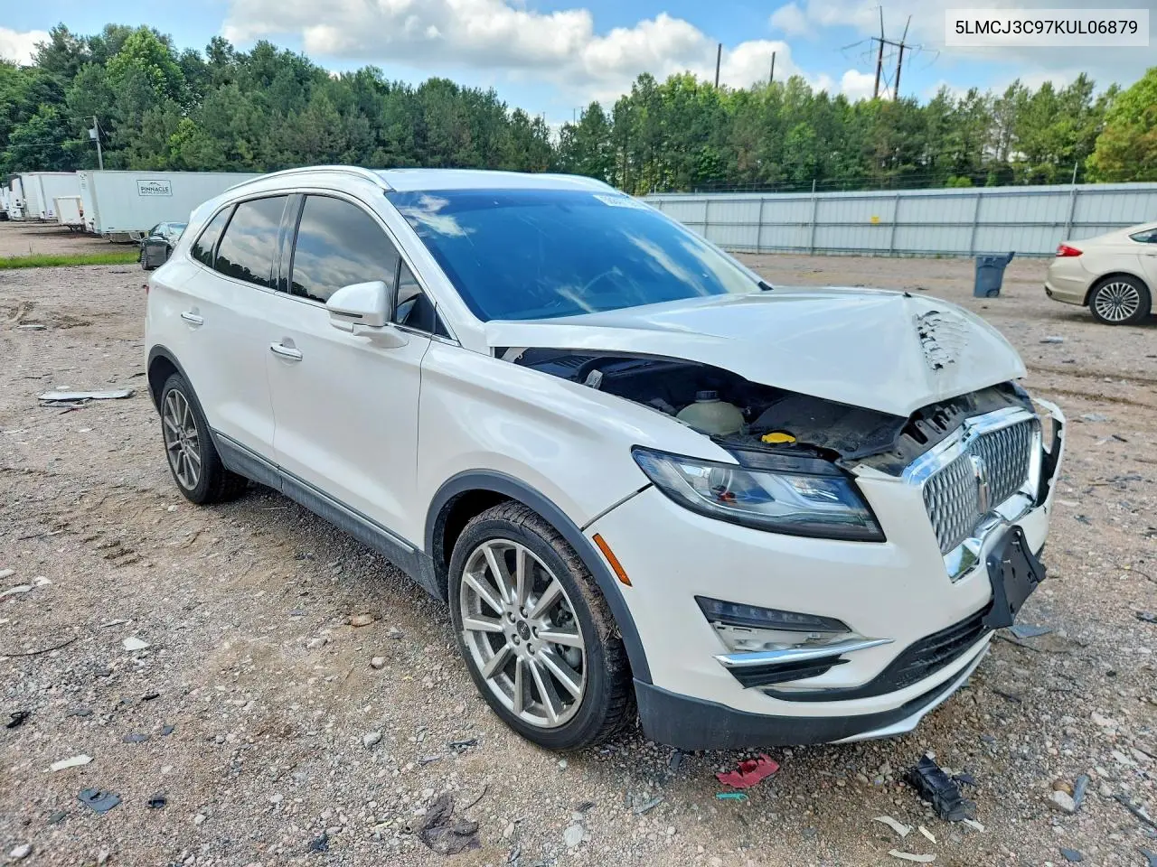 2019 Lincoln Mkc Reserve VIN: 5LMCJ3C97KUL06879 Lot: 58847156