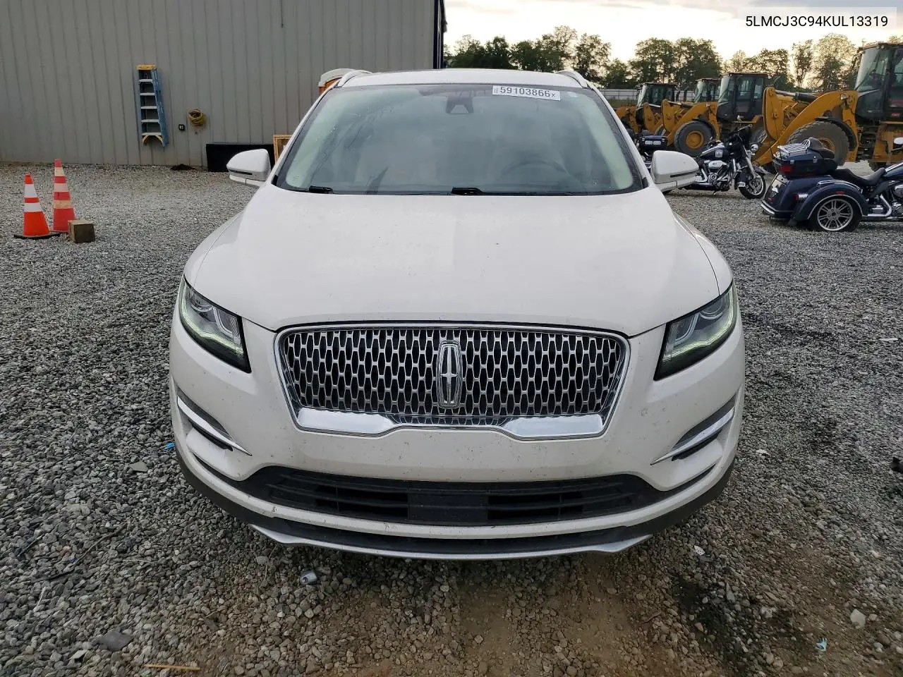 2019 Lincoln Mkc Reserve VIN: 5LMCJ3C94KUL13319 Lot: 59103866