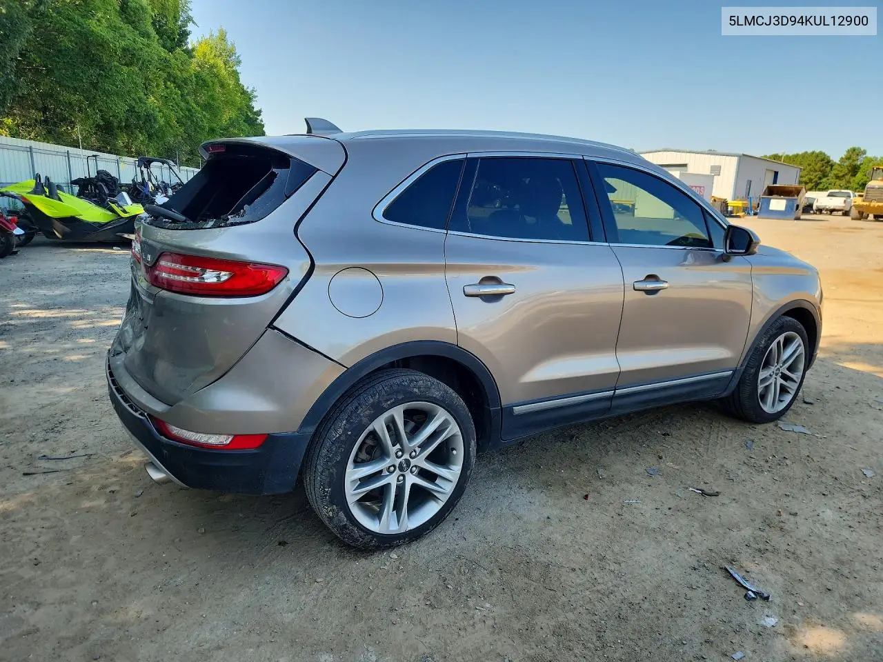 2019 Lincoln Mkc Reserve VIN: 5LMCJ3D94KUL12900 Lot: 59286226