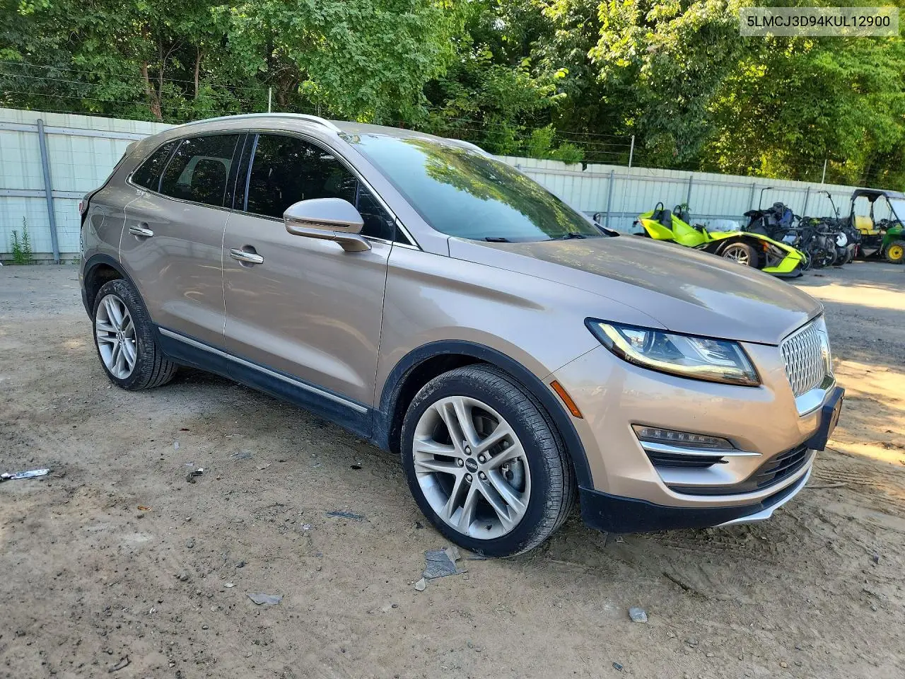 2019 Lincoln Mkc Reserve VIN: 5LMCJ3D94KUL12900 Lot: 59286226