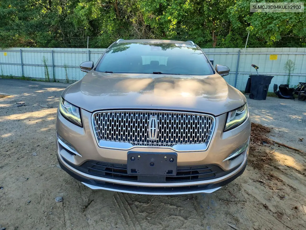2019 Lincoln Mkc Reserve VIN: 5LMCJ3D94KUL12900 Lot: 59286226