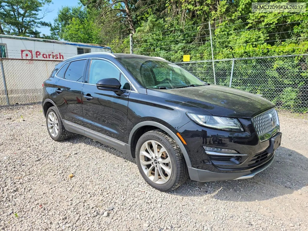 2019 Lincoln Mkc Select VIN: 5LMCJ2D95KUL26217 Lot: 59969586
