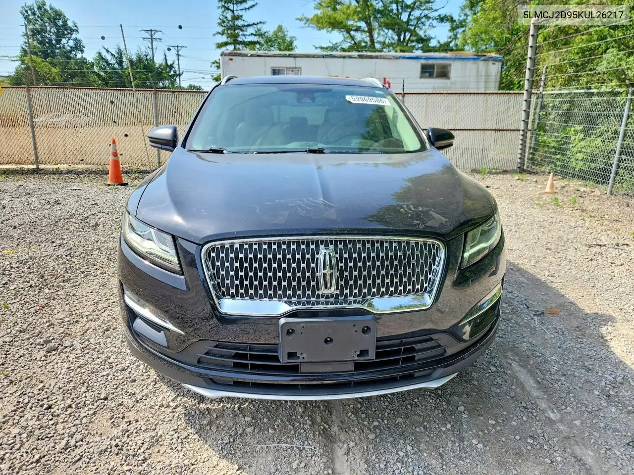 2019 Lincoln Mkc Select VIN: 5LMCJ2D95KUL26217 Lot: 59969586