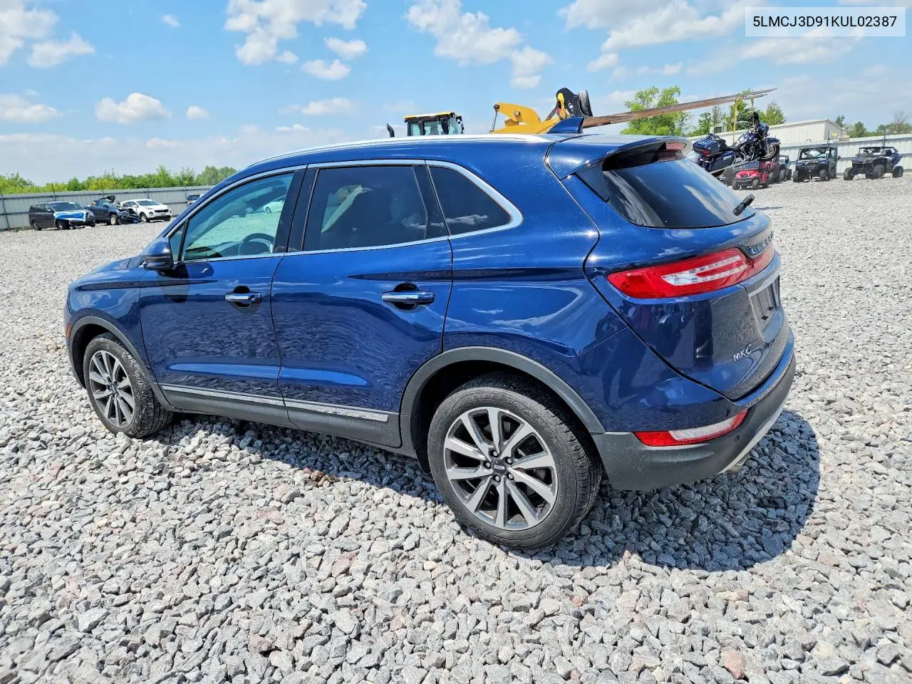 2019 Lincoln Mkc Reserve VIN: 5LMCJ3D91KUL02387 Lot: 59981086