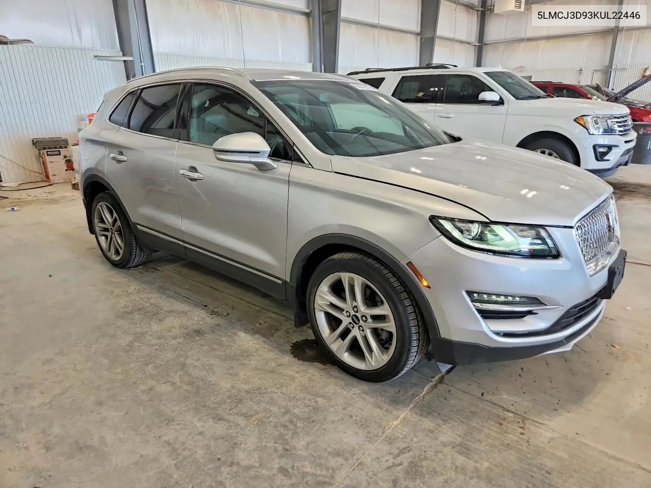 2019 Lincoln Mkc Reserve VIN: 5LMCJ3D93KUL22446 Lot: 60073026