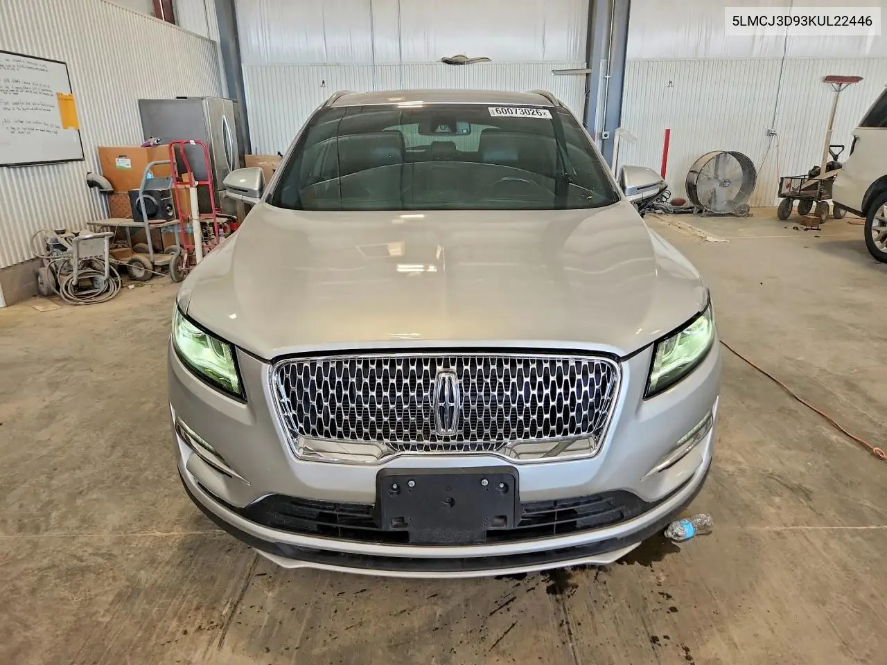2019 Lincoln Mkc Reserve VIN: 5LMCJ3D93KUL22446 Lot: 60073026